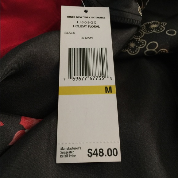 Jones New York Intimates - Holiday Floral - Picture 4 of 4